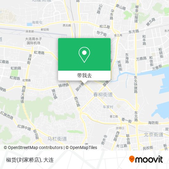 椒货(刘家桥店)地图