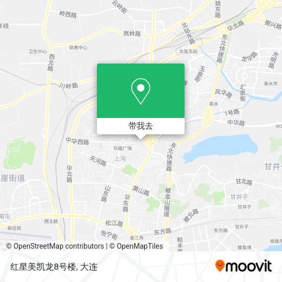 红星美凯龙8号楼地图