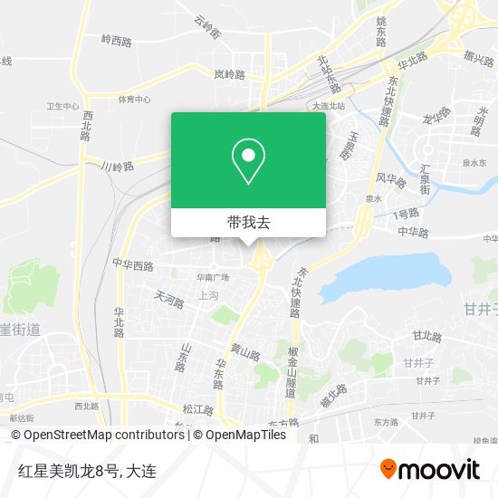 红星美凯龙8号地图