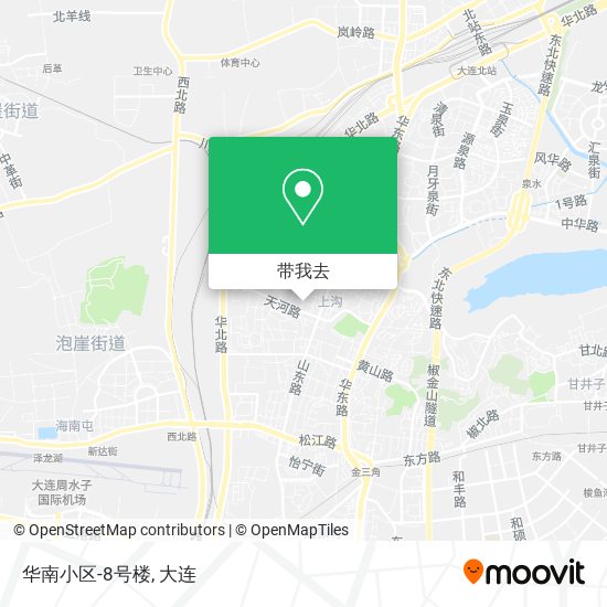 华南小区-8号楼地图