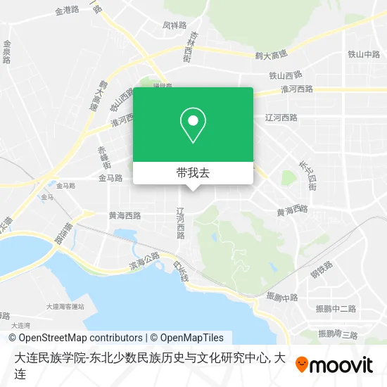 大连民族学院-东北少数民族历史与文化研究中心地图