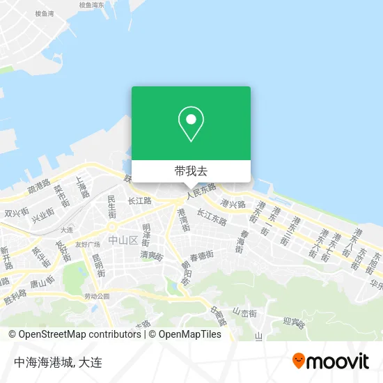 中海海港城地图