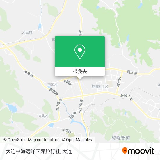 大连中海远洋国际旅行社地图