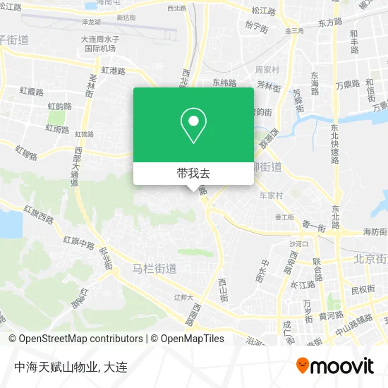 中海天赋山物业地图