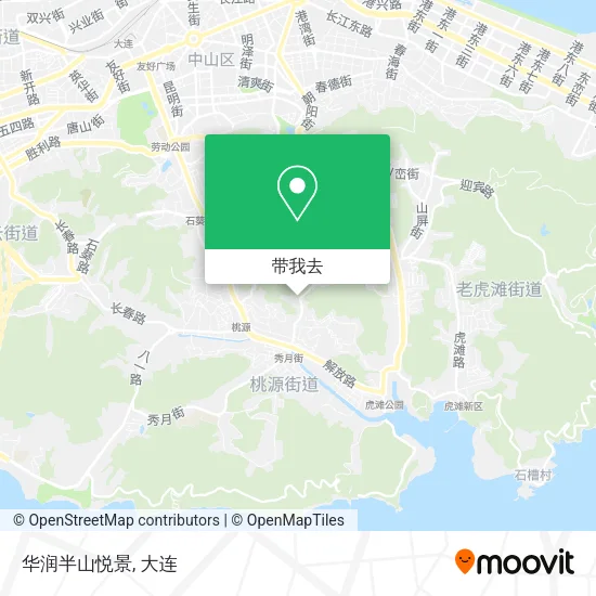 华润半山悦景地图