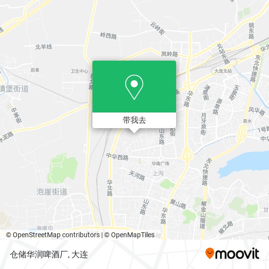 仓储华润啤酒厂地图