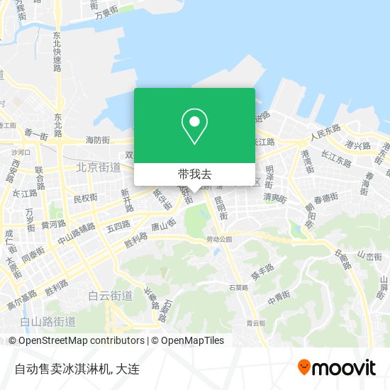自动售卖冰淇淋机地图