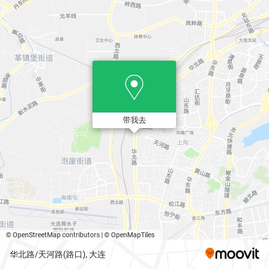 华北路/天河路(路口)地图