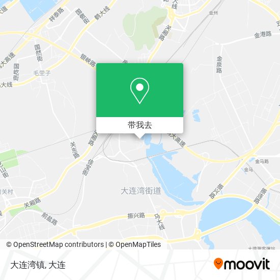 大连湾镇地图