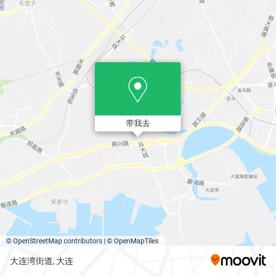 大连湾街道地图