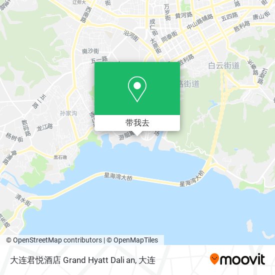 大连君悦酒店 Grand Hyatt Dali an地图