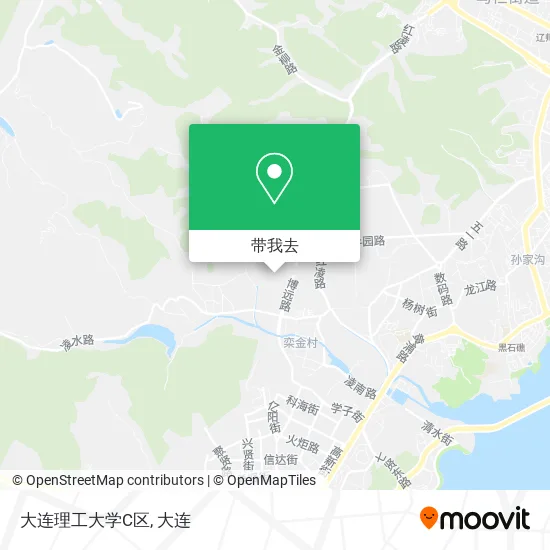 大连理工大学C区地图