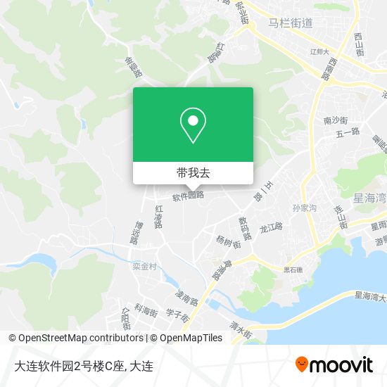 大连软件园2号楼C座地图