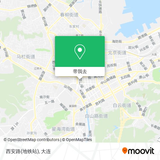 西安路(地铁站)地图