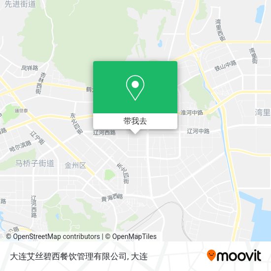 大连艾丝碧西餐饮管理有限公司地图