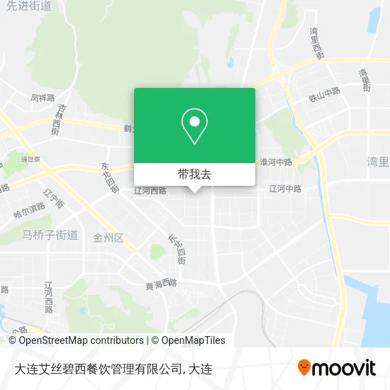 大连艾丝碧西餐饮管理有限公司地图