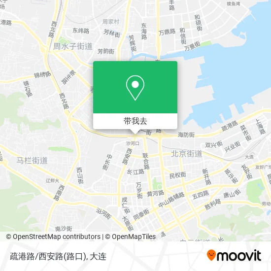 疏港路/西安路(路口)地图