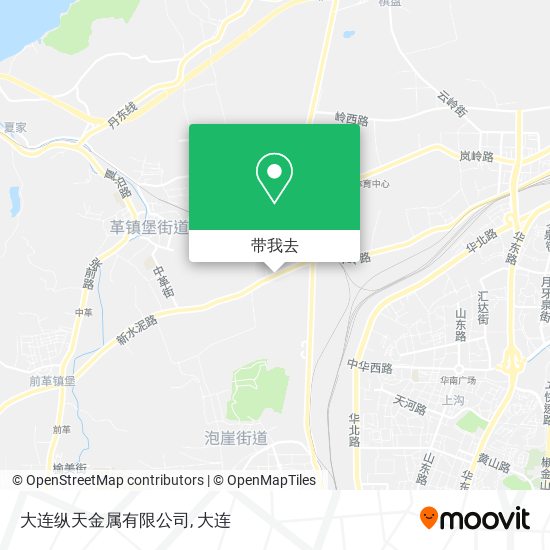 大连纵天金属有限公司地图