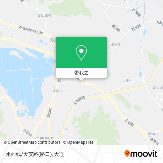 水西线/天安路(路口)地图
