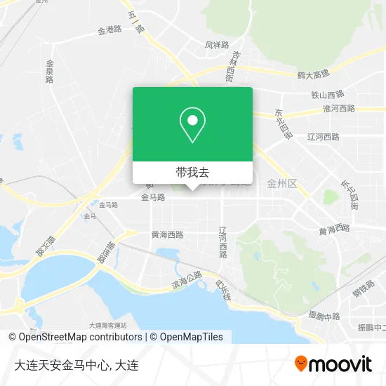 大连天安金马中心地图