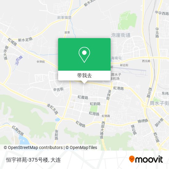 恒宇祥苑-375号楼地图