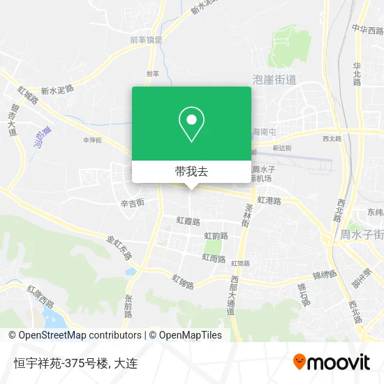 恒宇祥苑-375号楼地图