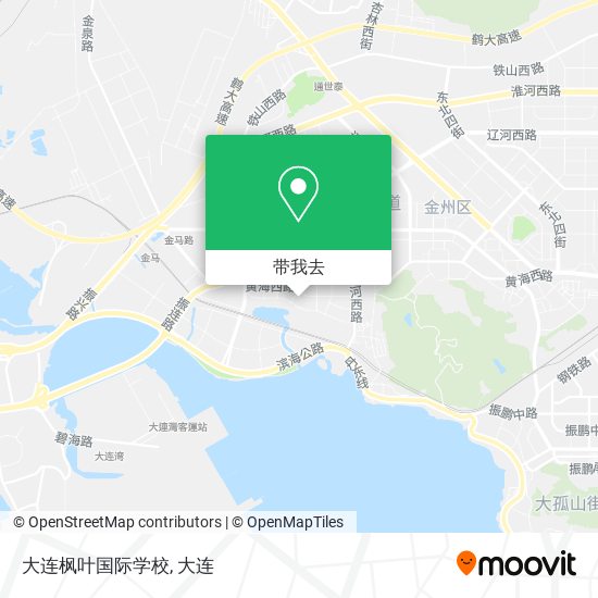 大连枫叶国际学校地图