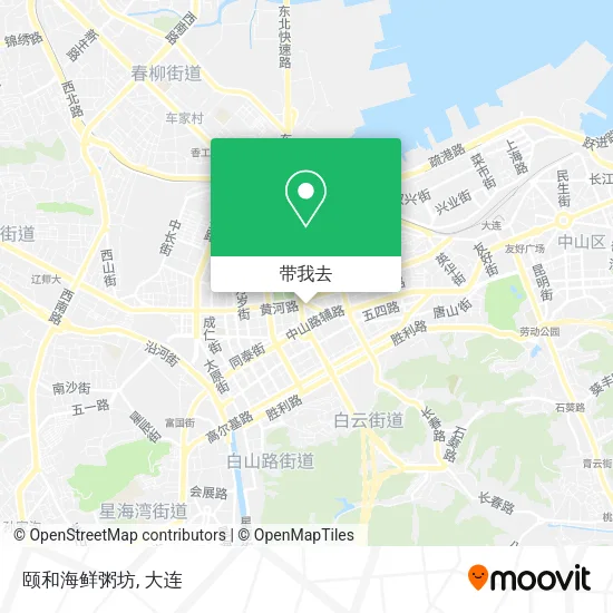 颐和海鲜粥坊地图