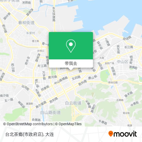 台北茶瘾(市政府店)地图