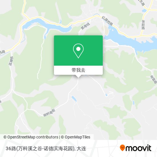 36路(万科溪之谷-诺德滨海花园)地图