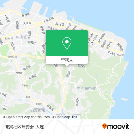 迎宾社区居委会地图