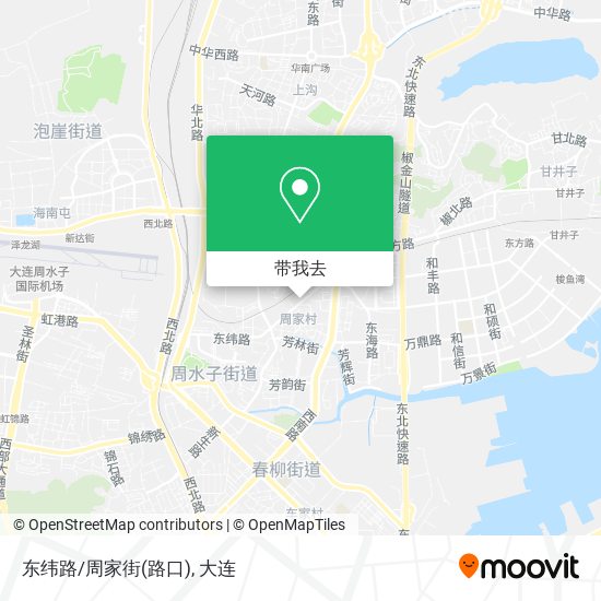 东纬路/周家街(路口)地图