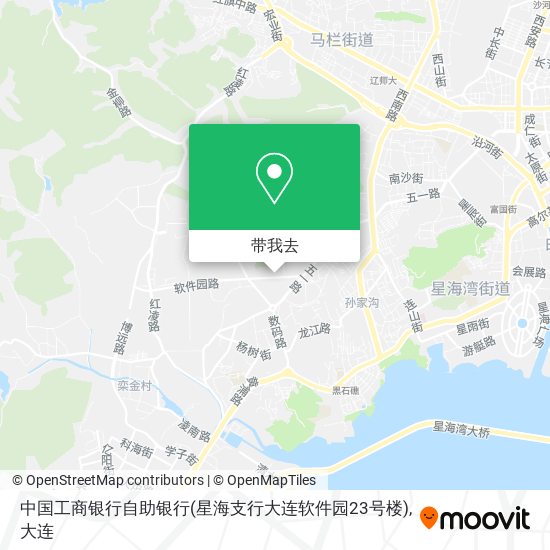 中国工商银行自助银行(星海支行大连软件园23号楼)地图