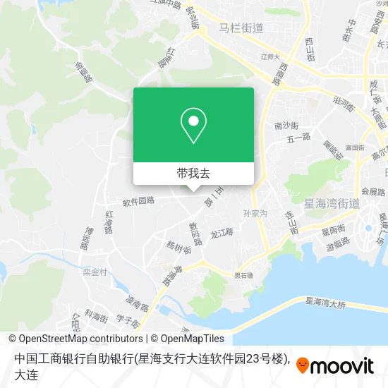 中国工商银行自助银行(星海支行大连软件园23号楼)地图