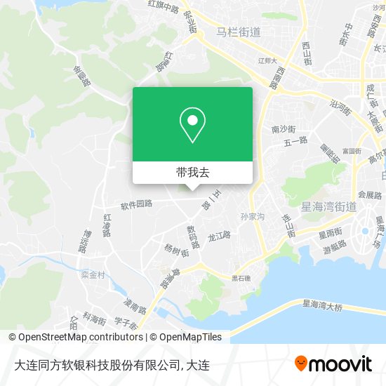大连同方软银科技股份有限公司地图