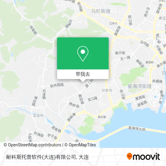 耐科斯托普软件(大连)有限公司地图
