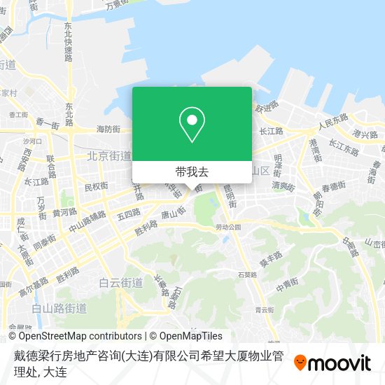 戴德梁行房地产咨询(大连)有限公司希望大厦物业管理处地图