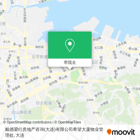 戴德梁行房地产咨询(大连)有限公司希望大厦物业管理处地图