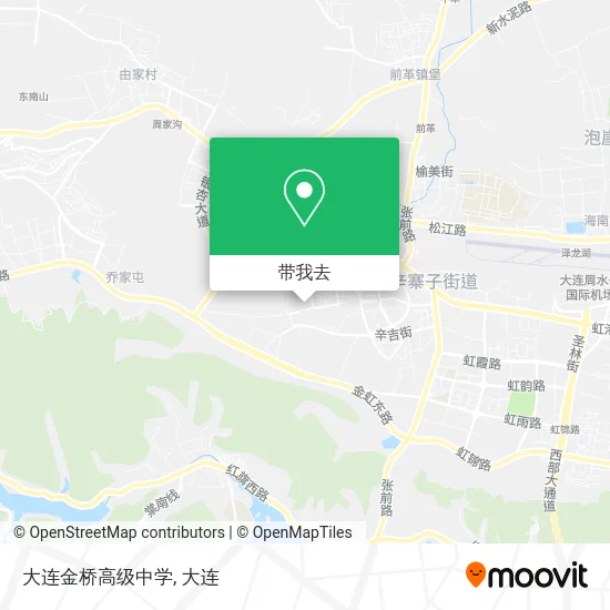 大连金桥高级中学地图