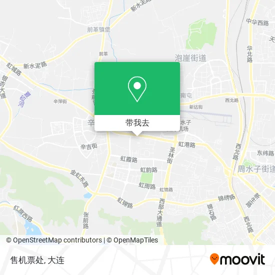 售机票处地图