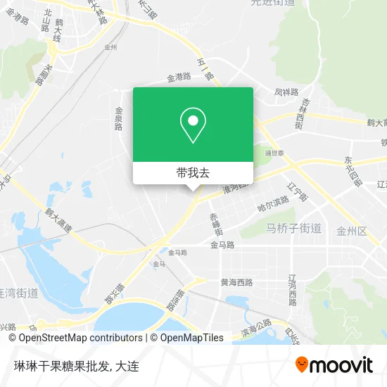 琳琳干果糖果批发地图