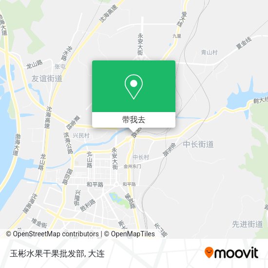 玉彬水果干果批发部地图