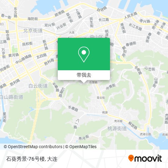 石葵秀景-76号楼地图