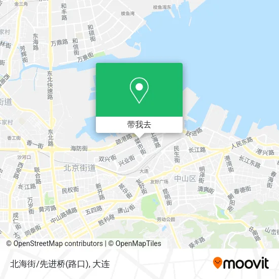 北海街/先进桥(路口)地图
