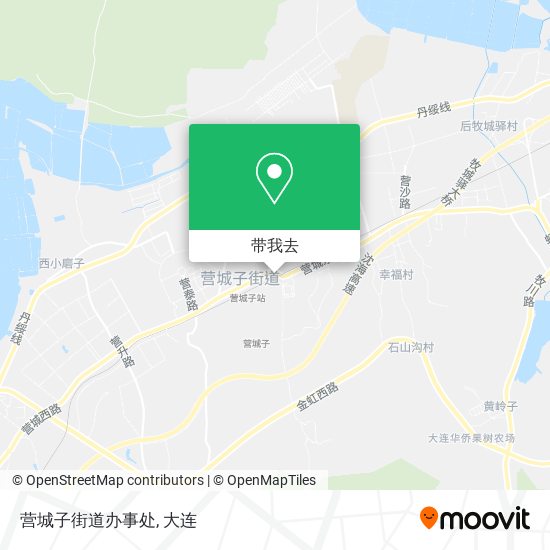 营城子街道办事处地图