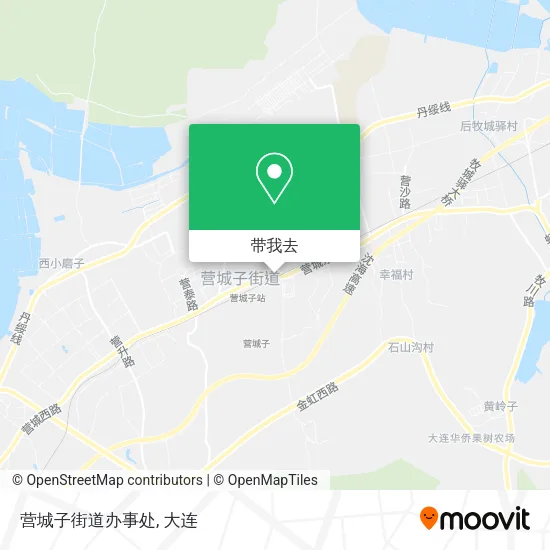 营城子街道办事处地图