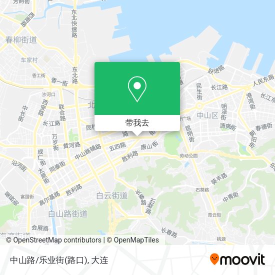中山路/乐业街(路口)地图