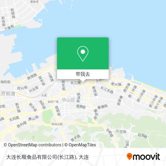 大连长顺食品有限公司(长江路)地图
