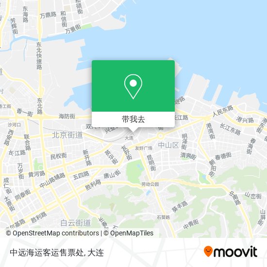 中远海运客运售票处地图