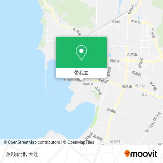 旅顺新港地图